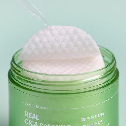 WELLAGE Real Cica Calming Big Embo Toner Pad 70pads / 160ml - Glam Global UKWELLAGE