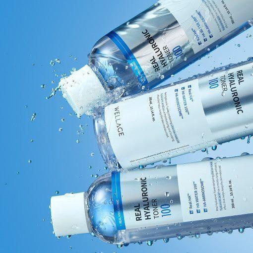 WELLAGE Real Hyaluronic 100 Toner 200ml - Glam Global UKWELLAGE