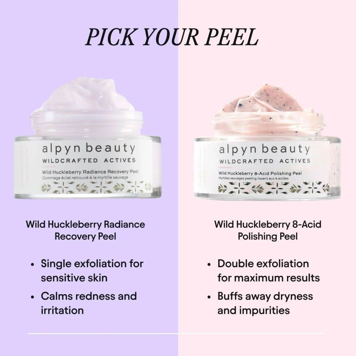Alpyn Beauty Wild Huckleberry Radiance Recovery Peel - 50ml - Glam Global UKAlpyn Beauty