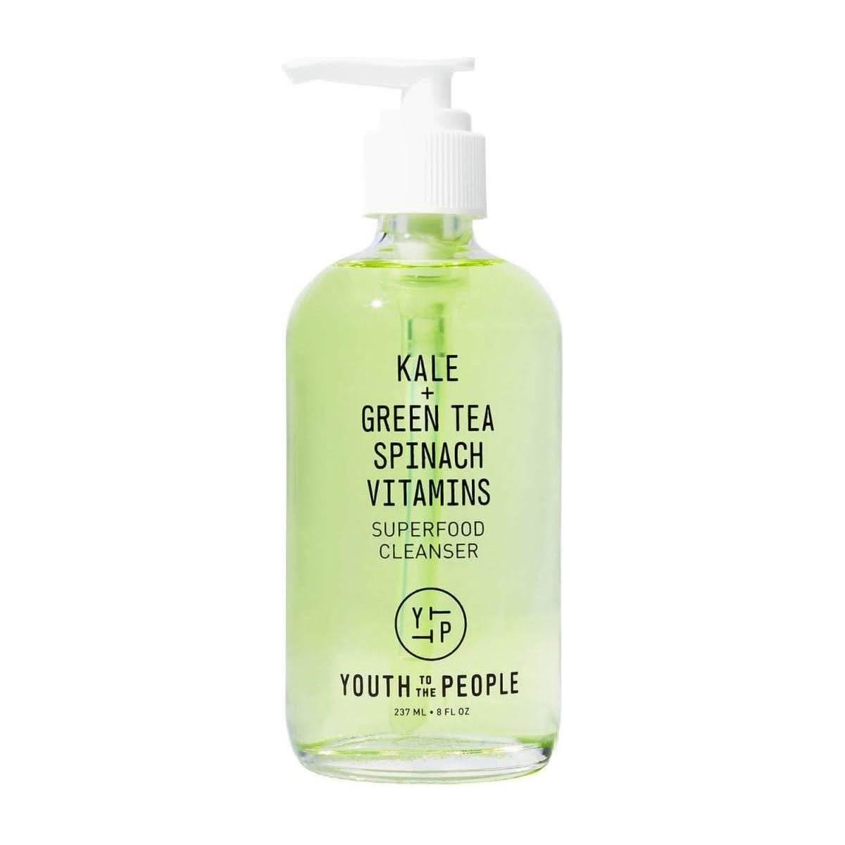 Youth To The People Kale + Green Tea Spinach Vitamins Superfood Antioxidant Cleanser - 237ml - Glam Global UKYouth To The People
